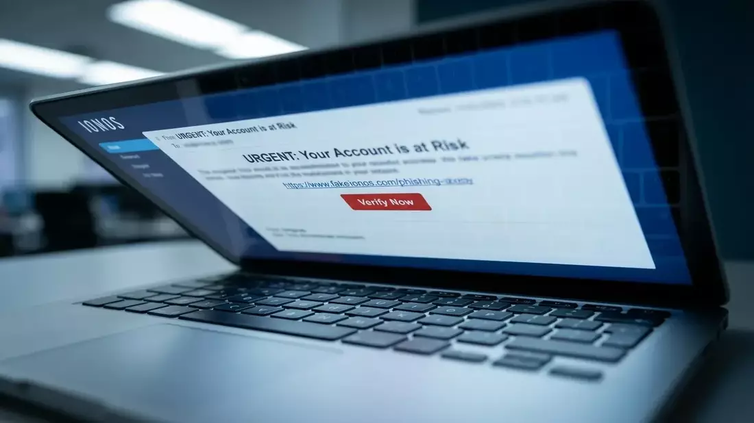 Ionos-Kunden im Visier: Neue Phishing-Welle droht mit Kontosperrung - Bild: über boerse-global.de