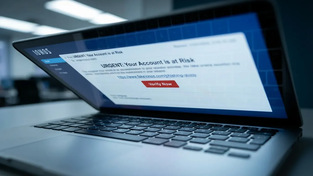 Ionos-Kunden im Visier: Neue Phishing-Welle droht mit Kontosperrung - Foto: über boerse-global.de