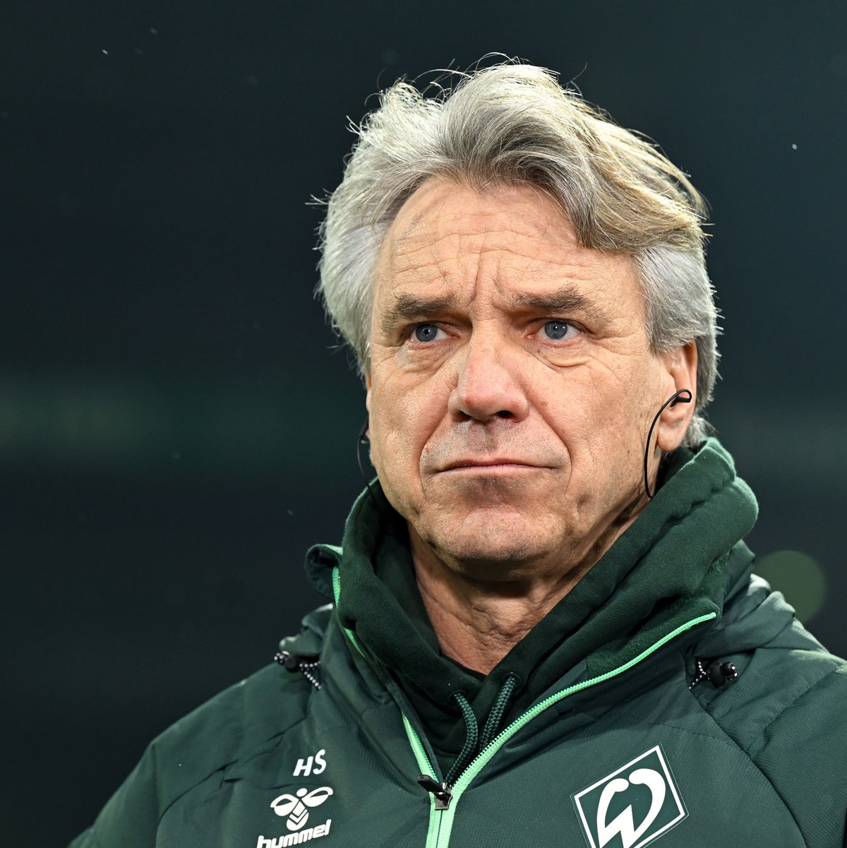 Hat derzeit wenig zu lachen: Werder-Cheftrainer Horst Steffen. - Foto: Carmen Jaspersen/dpa