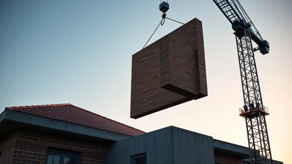 Etzi Haus baut Ziegel-Bungalow in unter fünf Stunden - Foto: über boerse-global.de