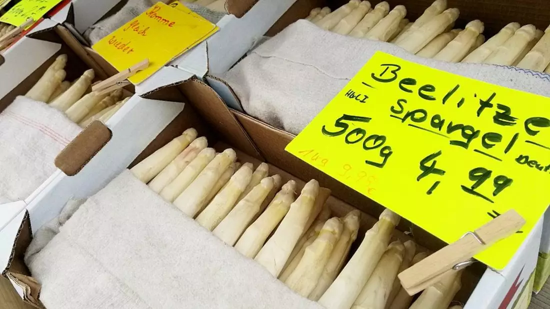 Spargel (Archiv) - Bild: via dts Nachrichtenagentur