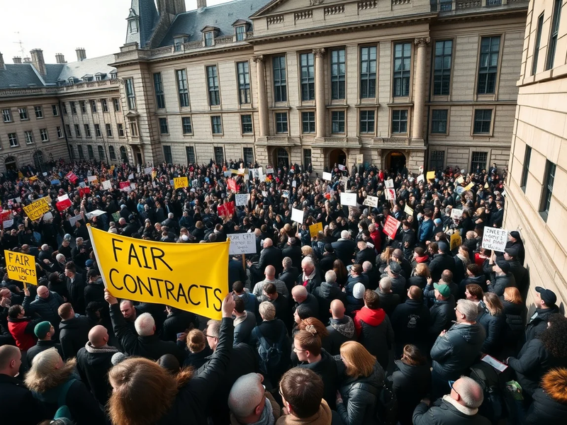 Hochschulstreik: Zehntausende fordern Ende der Wissenschafts-Prekarität - Foto: über boerse-global.de
