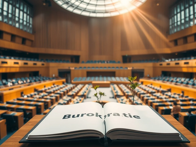 Bürokratieabbau: Bundestag berät milliardenschwere Entlastung für Unternehmen - Foto: über boerse-global.de