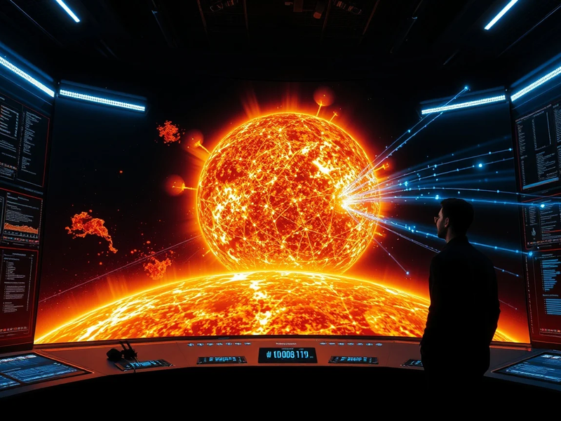 Fujitsu: KI sagt gefährliche Sonnenstürme voraus - Foto: über boerse-global.de