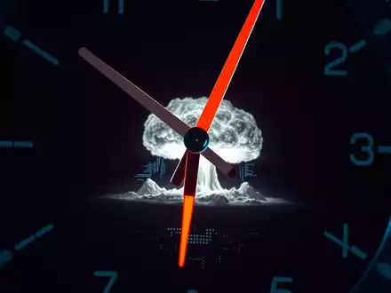 Doomsday Clock zeigt nur noch 85 Sekunden bis zur Katastrophe - Foto: über boerse-global.de