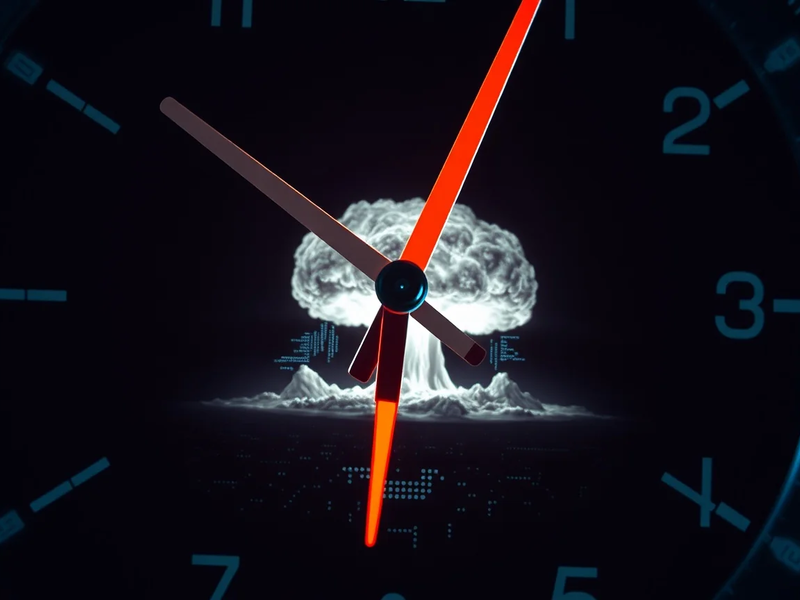 Doomsday Clock zeigt nur noch 85 Sekunden bis zur Katastrophe - Foto: über boerse-global.de