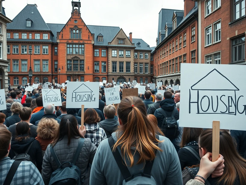 Studierende und Azubis streiken bundesweit gegen Wohnungsnot - Foto: über boerse-global.de