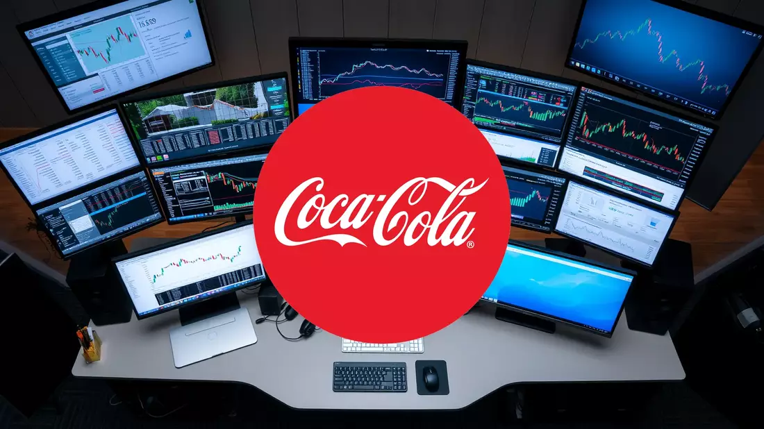 Coca-Cola Shares in a Holding Pattern Ahead of Earnings Catalyst Illustration mit AI erstellt übermittelt durch boerse-global.de