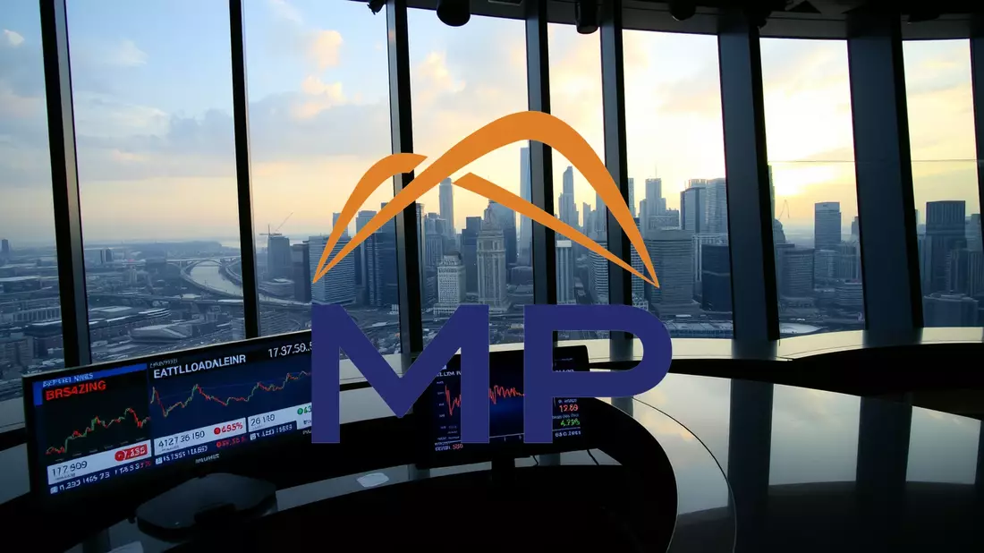 MP Materials: El panorama competitivo se intensifica en el sector de tierras raras Illustration mit AI erstellt übermittelt durch boerse-global.de
