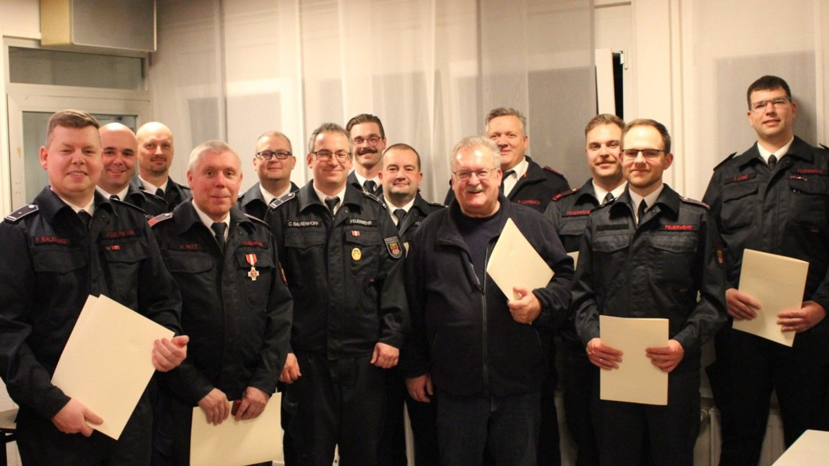 FW-MK: Jahresdienstbesprechung der Löschgruppe Drüpplingsen - Foto: presseportal.de