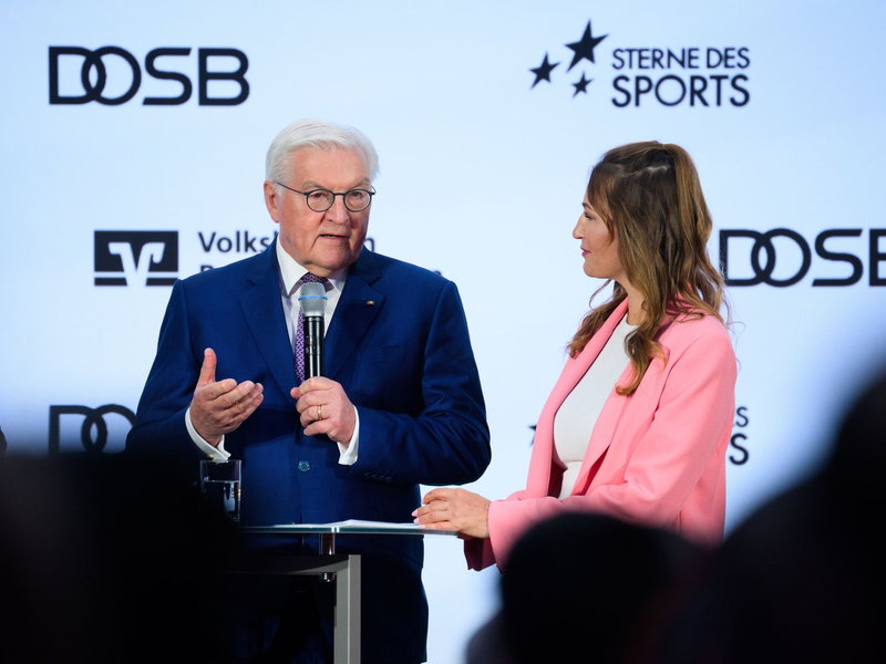 Bundespräsident Steinmeier reist zur Eröffnung der Olympischen Winterspiele. - Foto: Bernd von Jutrczenka/dpa
