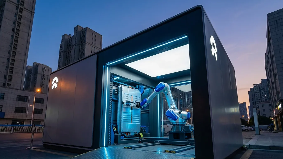 NIO: 100 Millionen Batteriewechsel und eine Million Autos - Foto: über boerse-global.de