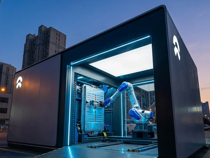 NIO: 100 Millionen Batteriewechsel und eine Million Autos - Foto: über boerse-global.de