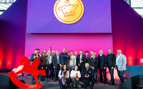 Spielwarenmesse kürt herausragende Neuheiten mit dem ToyAward / Innovationen in sechs Kategorien ausgezeichnet / Präsentation aller Finalisten auf Special Show in Halle 3A - Foto: presseportal.de
