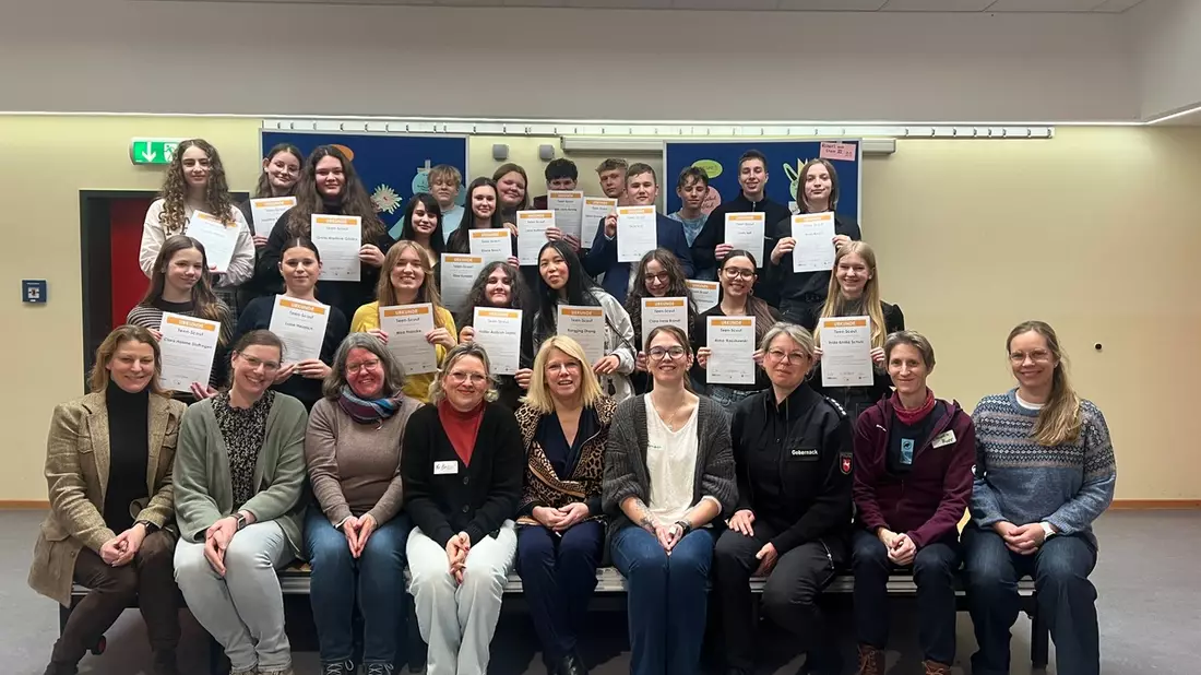 POL-GS: 10 Jahre Ausbildung von Teen Scouts im Landkreis Goslar: 23 NEUE gehören nun dazu! - Bild: presseportal.de