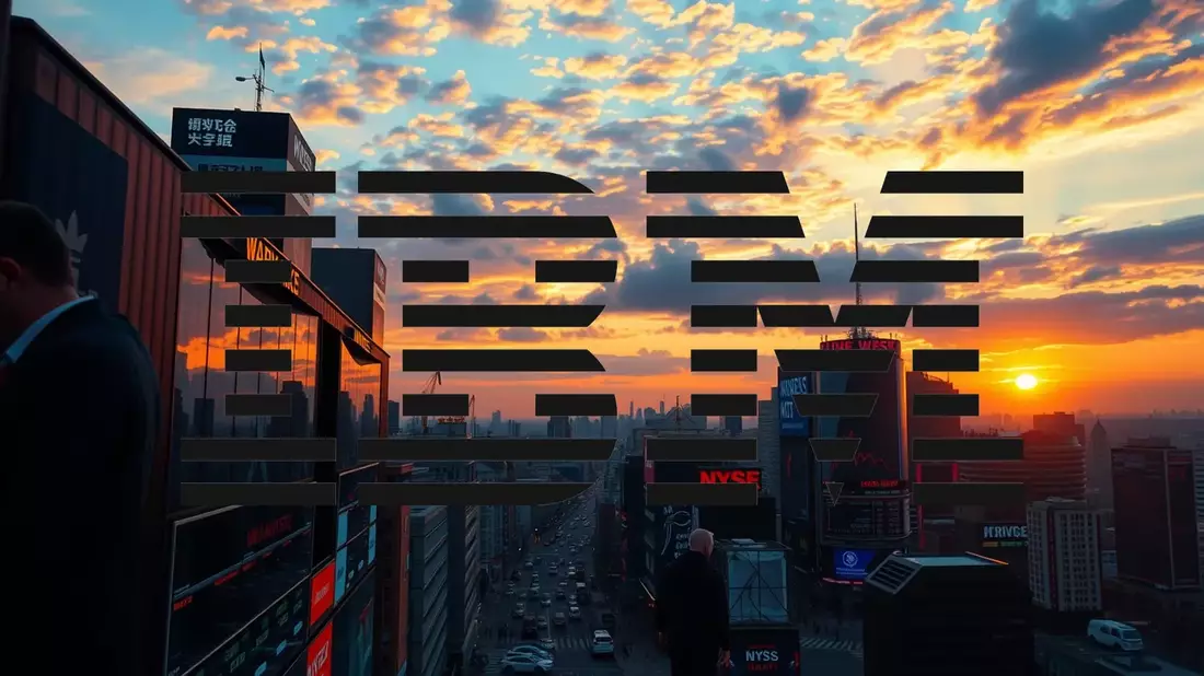 IBM’s Financial Crossroads: AI Investments Face Quarterly Test Illustration mit AI erstellt übermittelt durch boerse-global.de