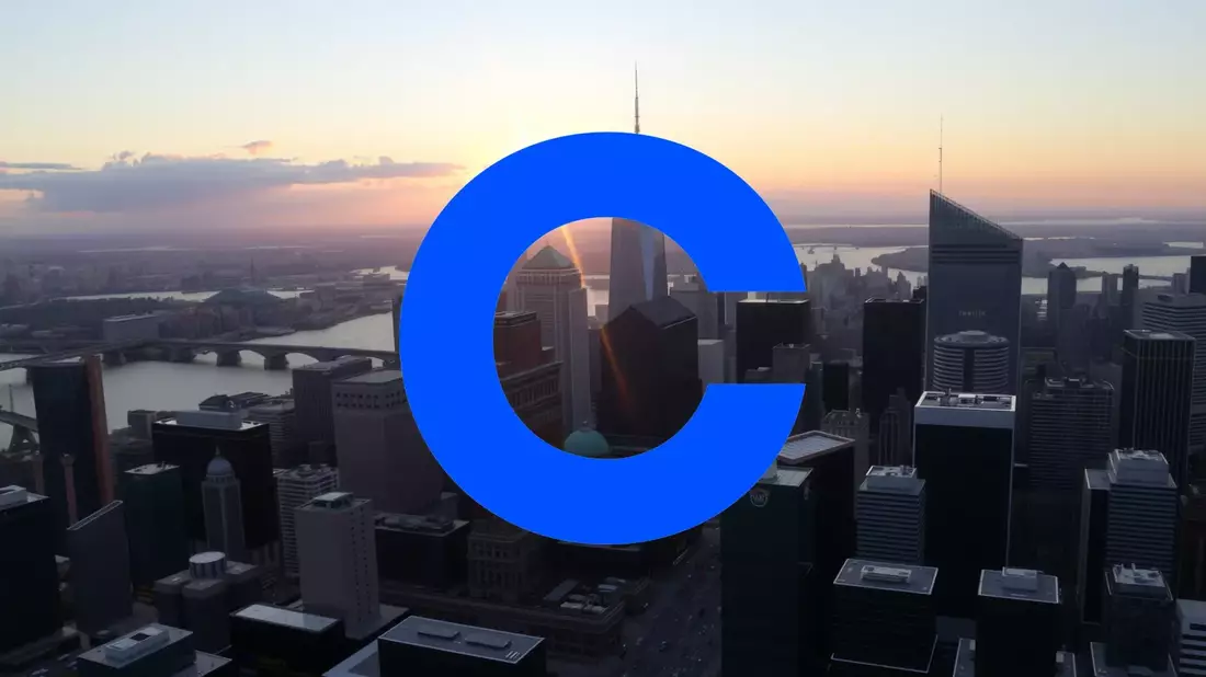 Coinbase Shares Navigate Divergent Market Views Illustration mit AI erstellt übermittelt durch boerse-global.de