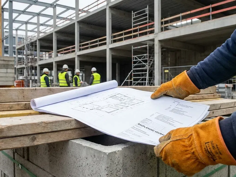 NRW will Tariflöhne bei öffentlichen Bauaufträgen sichern - Foto: über boerse-global.de