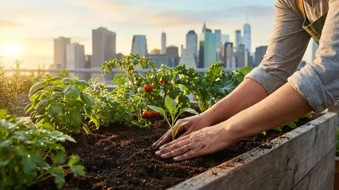 Urban Gardening stärkt die psychische Gesundheit in Städten - Bild: über boerse-global.de