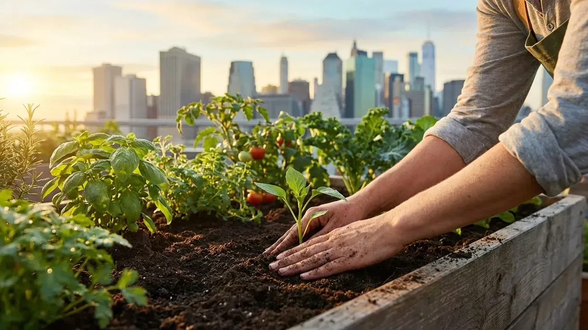 Urban Gardening stärkt die psychische Gesundheit in Städten - Foto: über boerse-global.de
