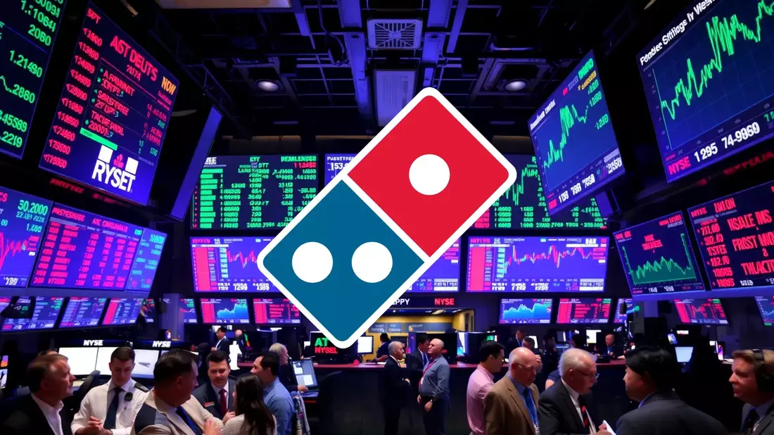 Diverging Views Shape Domino’s Pizza Stock Outlook Illustration mit AI erstellt übermittelt durch boerse-global.de