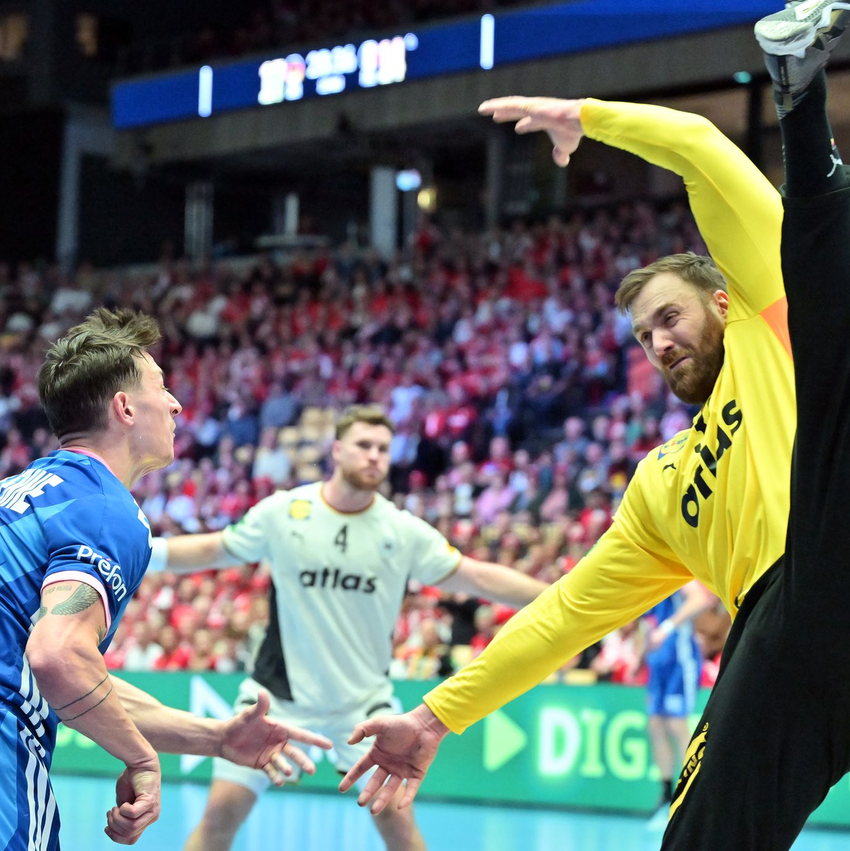 War dieses Mal kein Faktor: Torwart Andreas Wolff.   - Foto: Sina Schuldt/dpa