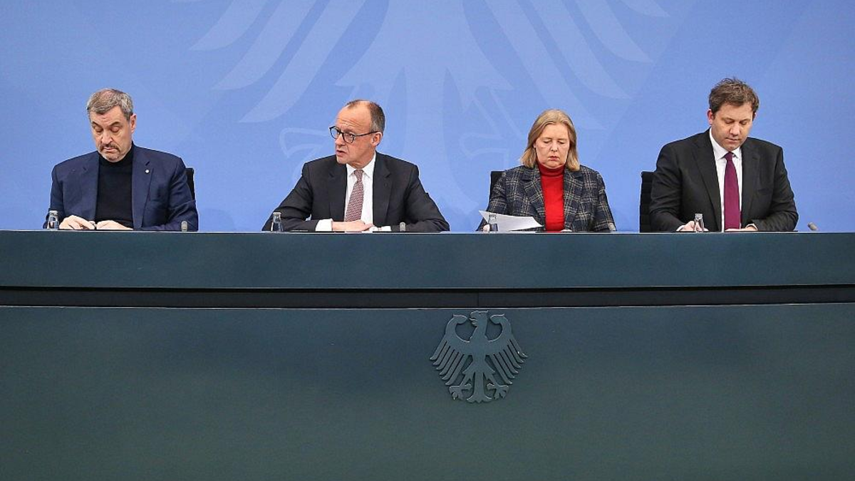 Pressekonferenz nach Koalitionsausschuss am 28.01.2026 - Foto: via dts Nachrichtenagentur
