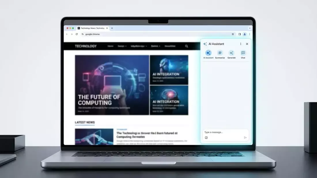 Googles Chrome: Gemini wird zum KI-Copilot im Browser - Bild: über boerse-global.de