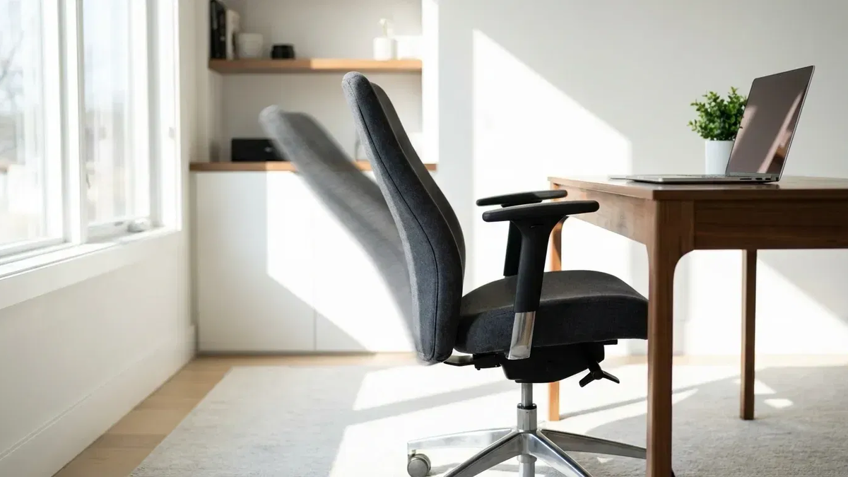 Homeoffice: Dynamisches Sitzen soll Rückenleiden lindern - Foto: über boerse-global.de