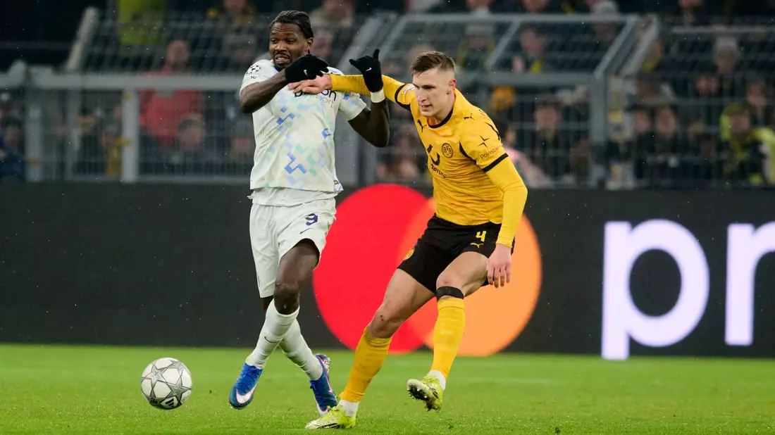 Umkämpftes Duell von Dortmund und Inter. - Bild: Bernd Thissen/dpa