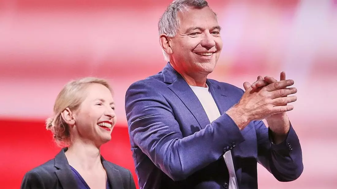 Ines Schwerdtner und Jan van Aken (Archiv) - Bild: via dts Nachrichtenagentur