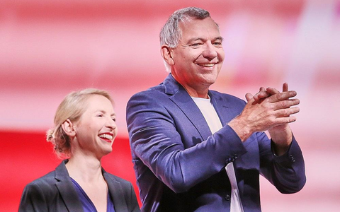 Ines Schwerdtner und Jan van Aken (Archiv) - Foto: via dts Nachrichtenagentur