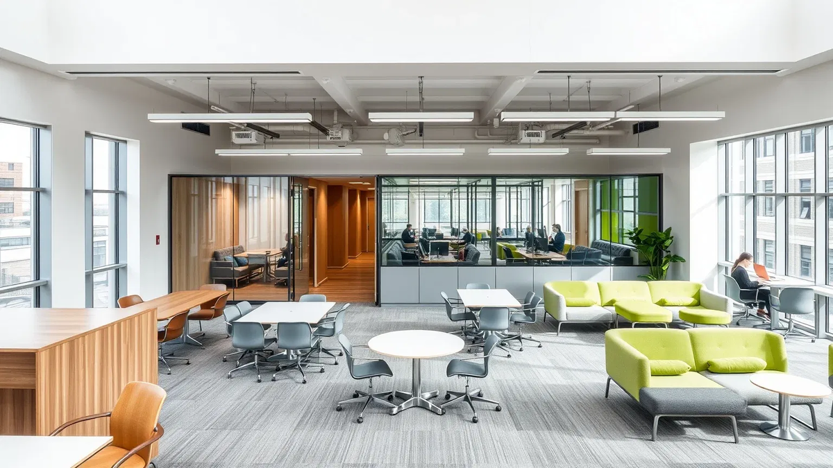 Büros werden zu flexiblen Kreativ-Hubs - Foto: über boerse-global.de