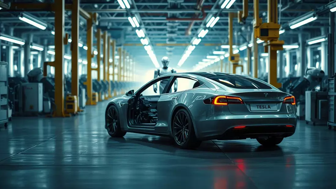 Tesla stellt Model S und X ein – und setzt auf Roboter - Bild: über boerse-global.de