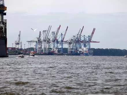 Hamburger Container-Hafen (Archiv) - Foto: via dts Nachrichtenagentur
