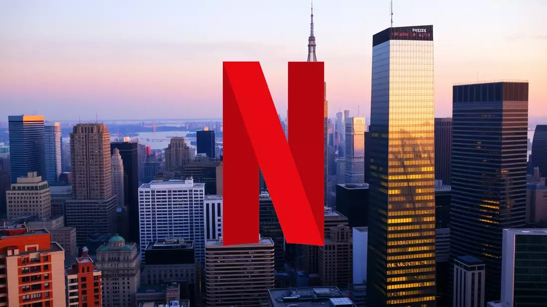 La sombra de una megacompra sobre los sólidos resultados de Netflix Illustration mit AI erstellt übermittelt durch boerse-global.de