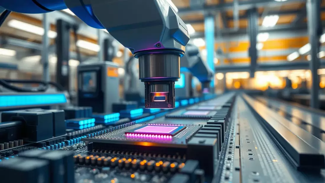 Samsung knackt mit KI-Chips alle Profitrekorde Illustration mit AI erstellt übermittelt durch boerse-global.de