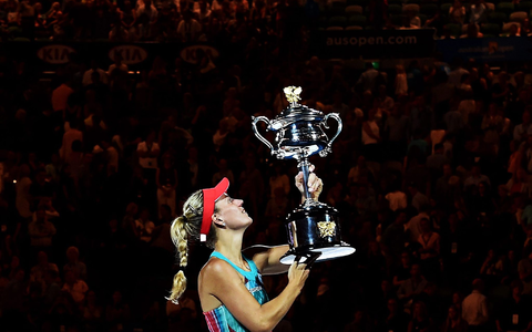Angelique Kerber gewann vor zehn Jahren bei den Australian Open ihren ersten Grand-Slam-Titel. - Foto: Tracey Nearmy/AAP/dpa