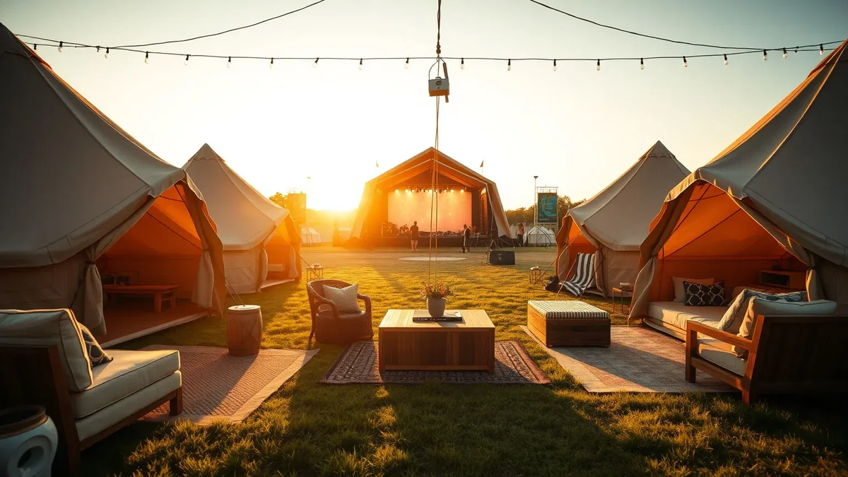 Summerjam startet Vorverkauf für Comfort-Camping - Foto: über boerse-global.de