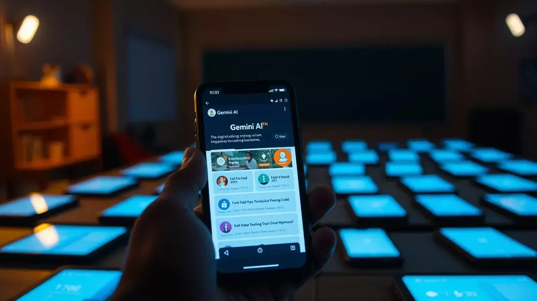 Indiens Smartphones: KI-Tutor Gemini erobert den Alltag - Bild: über boerse-global.de