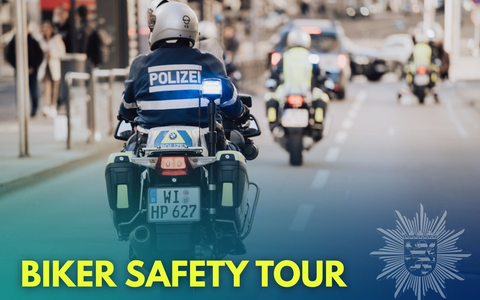POL-OF: Polizeipräsidium Südosthessen lädt für 2026 zu den Biker-Safety-Touren ein - Interessierte können sich ab sofort anmelden! - Foto: presseportal.de