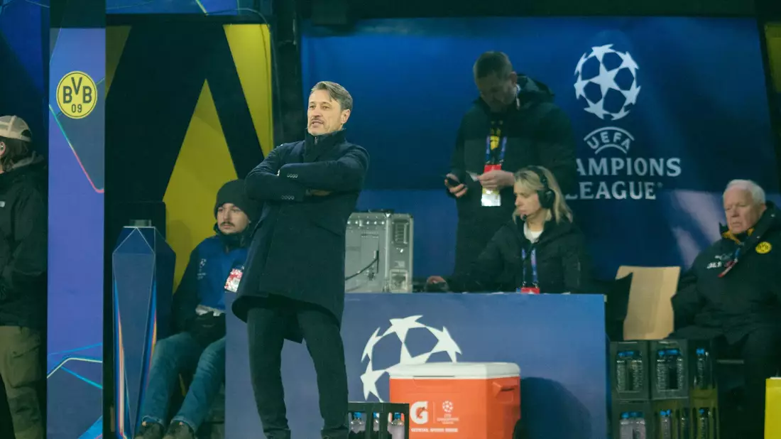 Niko Kovac konnte vor allem mit der Offensive seines Teams nicht zufrieden sein. - Bild: Bernd Thissen/dpa