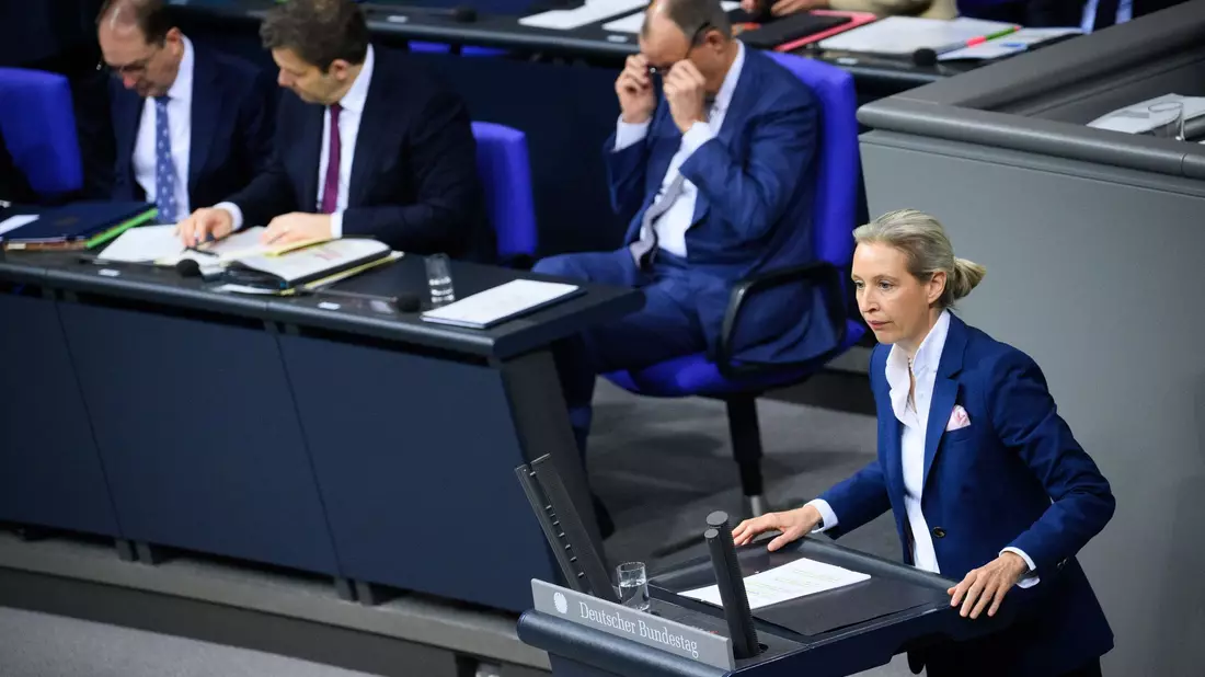 Weidel will Außenpolitik an nationalen Interessen ausrichten. - Bild: Bernd von Jutrczenka/dpa