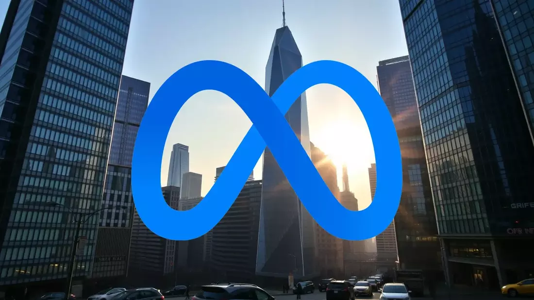 Meta apuesta su futuro a la inteligencia artificial con una inversión histórica Illustration mit AI erstellt übermittelt durch boerse-global.de