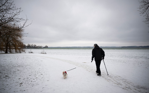 Im Norden bleibt es frostig.  - Foto: Philip Dulian/dpa