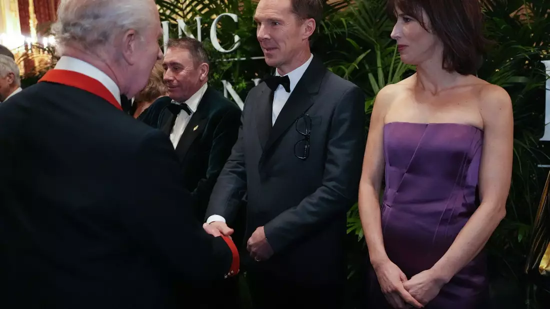 Der britische Schauspieler Benedict Cumberbatch war ebenso auf der Premiere. - Bild: Jonathan Brady/PA Wire/dpa