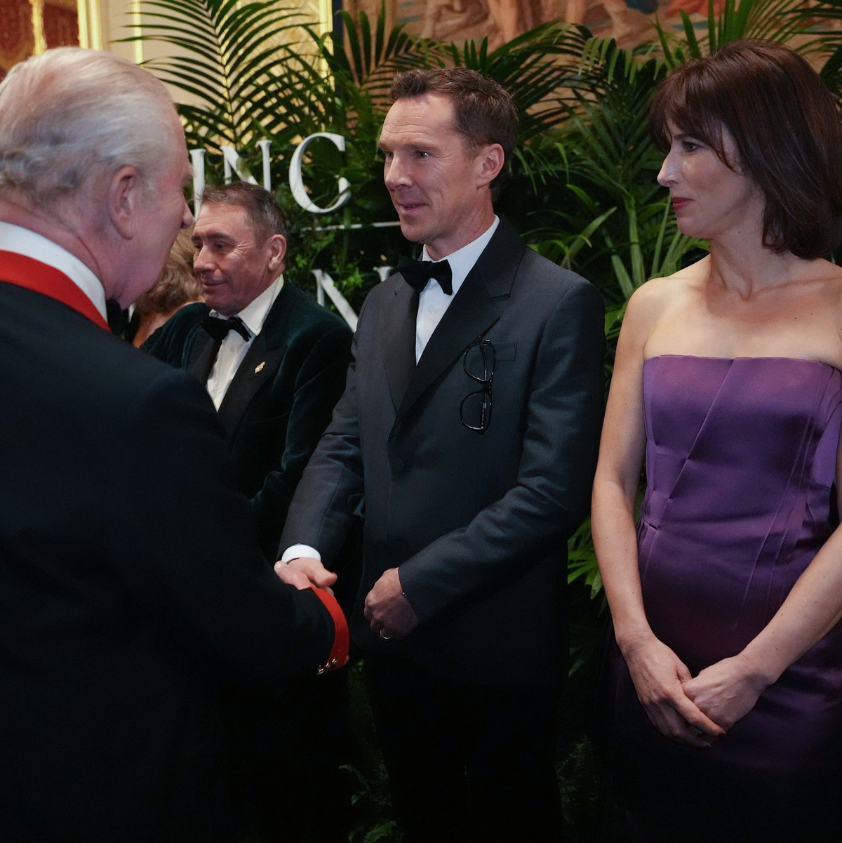 Der britische Schauspieler Benedict Cumberbatch war ebenso auf der Premiere. - Foto: Jonathan Brady/PA Wire/dpa