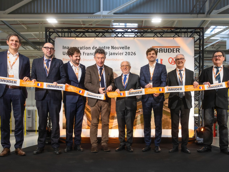 Bauder eröffnet neues Werk in Drusenheim (Frankreich) - Europas modernstes Werk für Dämmstoff und Abdichtung - Foto: presseportal.de