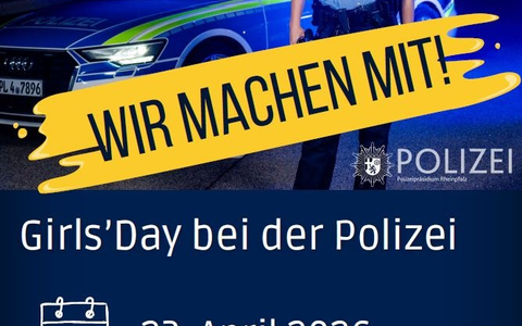 POL-PDNW: Girls Day 2026 - be a rookie - Die Polizeiinspektion Haßloch macht mit! - Foto: presseportal.de