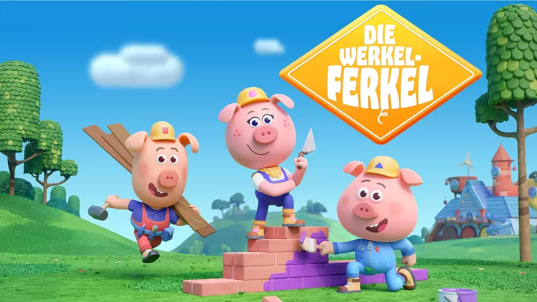 Neue Vorschul-Animationsserie Die Werkel-Ferkel ab 16. Februar 2026 bei KiKA / Kreative Schweinchen zeigen Teamgeist, Tatendrang und Spaß am Selbermachen - Bild: presseportal.de
